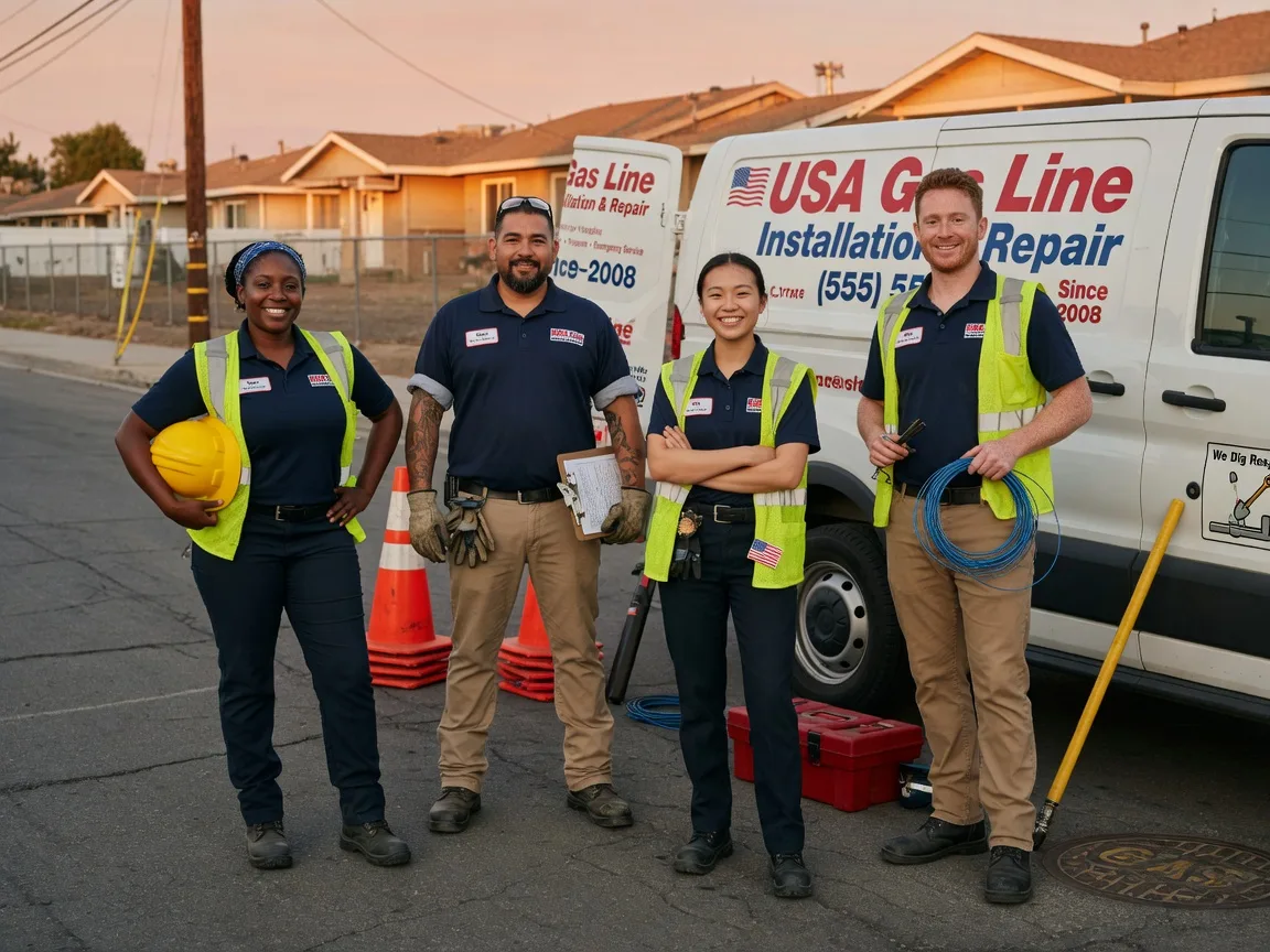 Gas Line Installation company in Robbins, IL