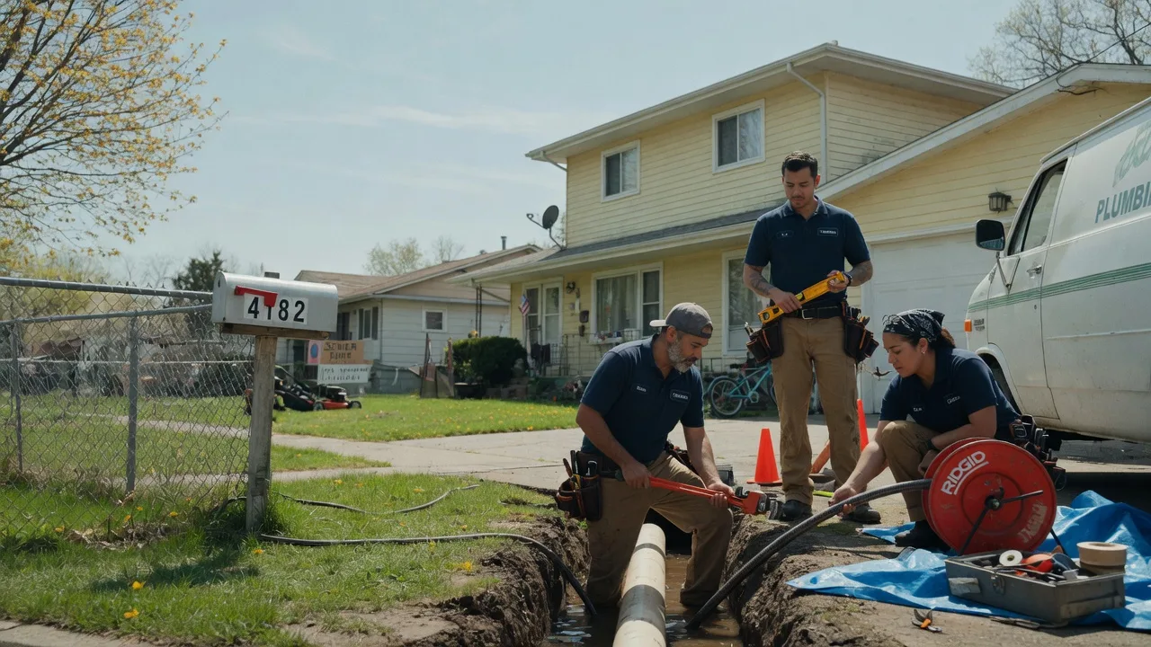 Gas Line Repair in Robbins, IL near me